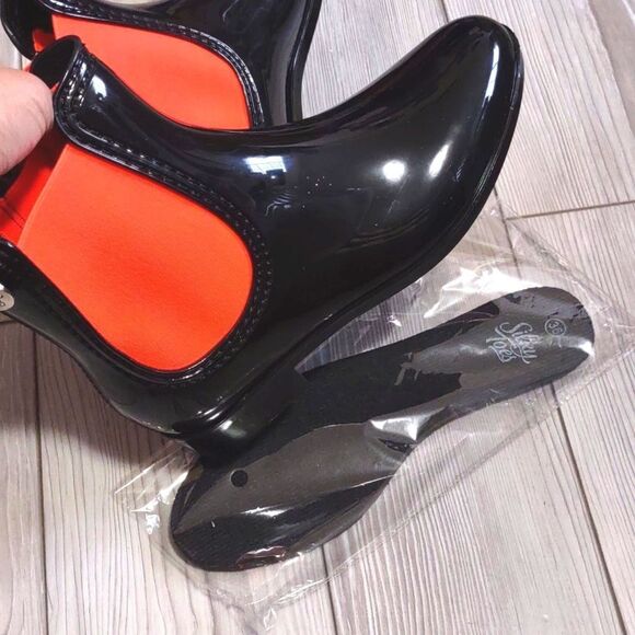 (80-1494) Silky Toes Women's Rain Boot Sz 36 (5-6) - Picture 5 of 10